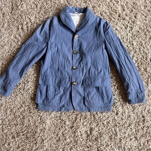 Doppiaa Shawl Collar Coat Jacket Mens Sz 48